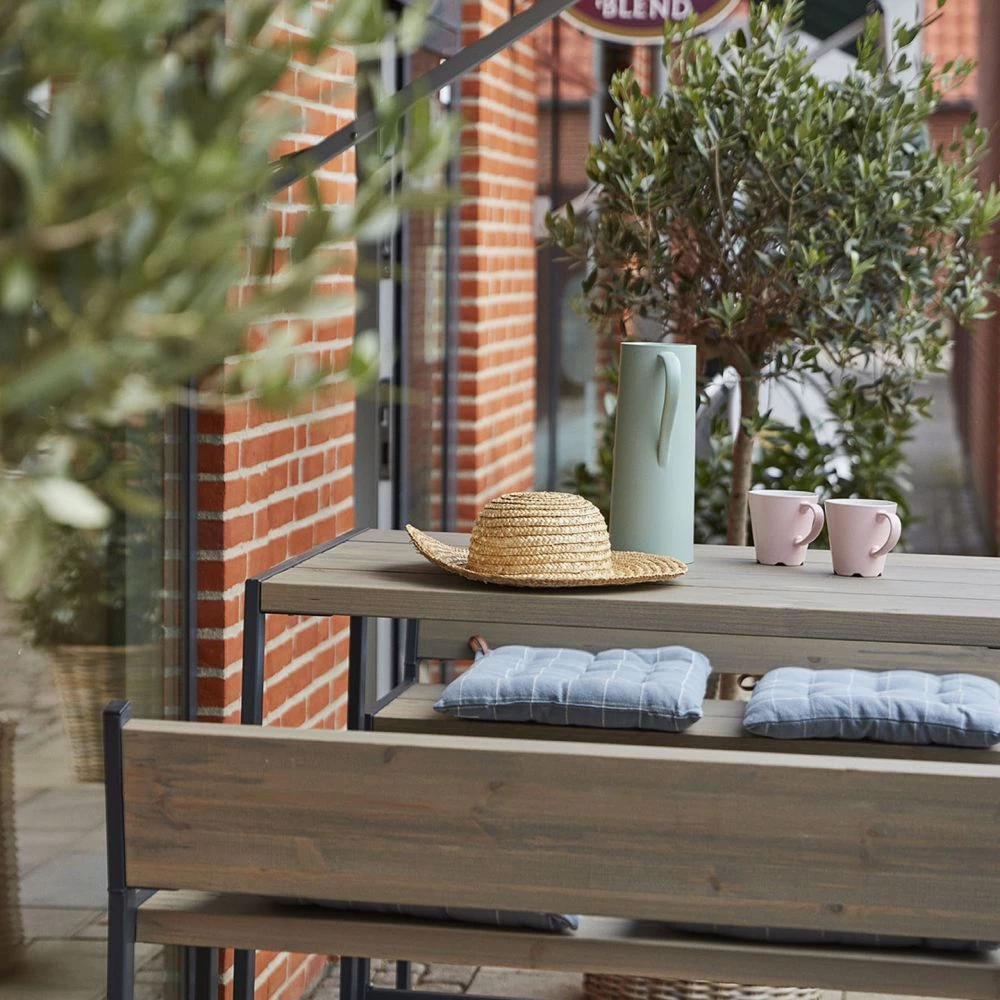 Plus A/S Plus Funkis Barbord 103 Cm - Gråbrun 5 Plus A/S Plus Funkis Barbord 103 Cm - Gråbrun - Billede 3