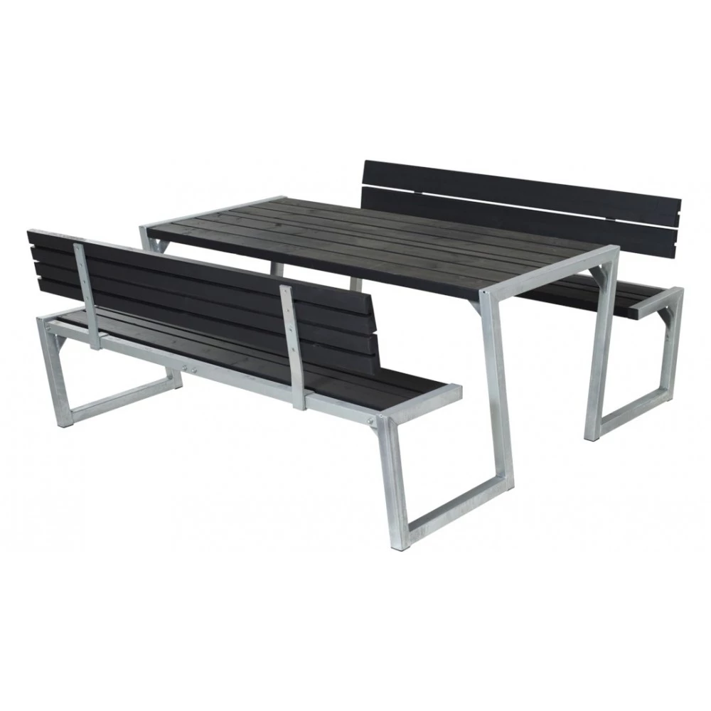 Plus A/S Plus Classic Bord/Bænkesæt M/2 Ryglæn - 177 Cm - Grøn - 185872-11 3 Plus A/S Plus Classic Bord/Bænkesæt M/2 Ryglæn - 177 Cm - Grøn - 185872-11