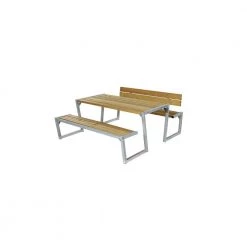 Plus A/S Plus Cafe Plankesæt - 185582-18 Gråbrun