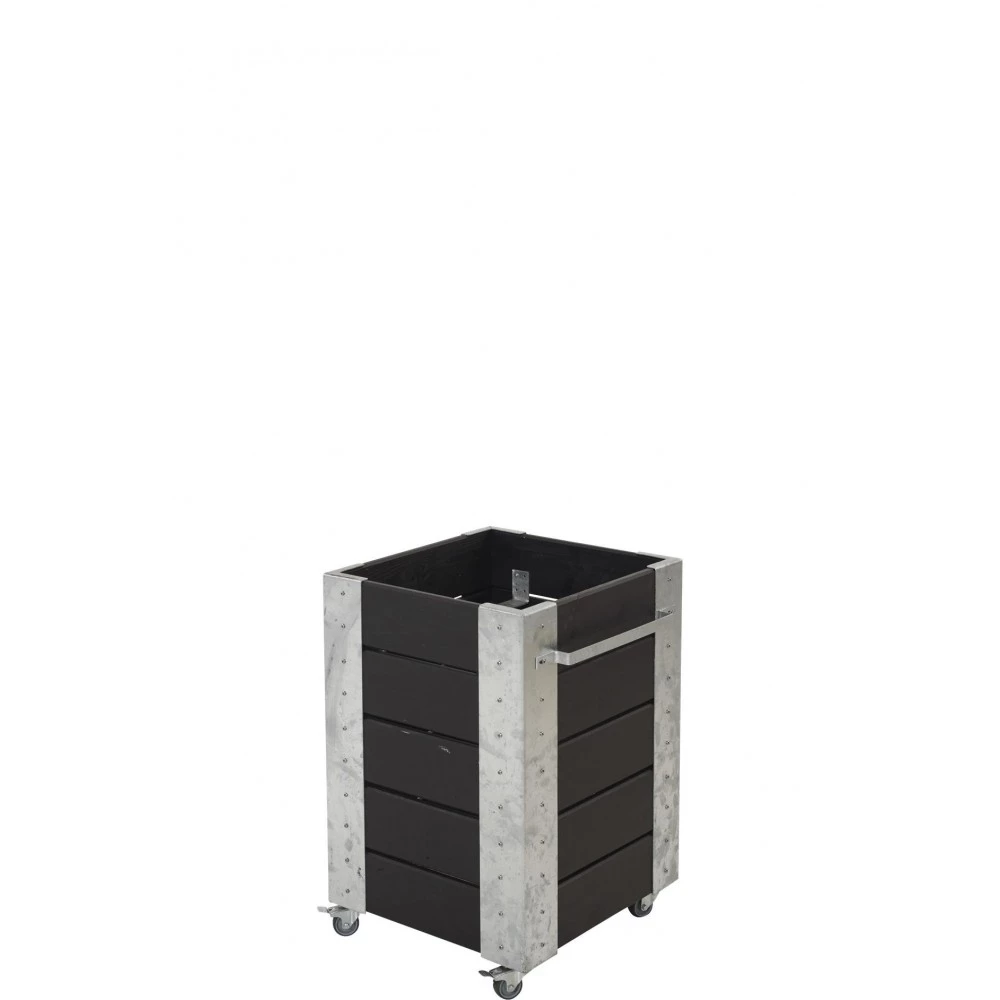 Plus A/S Plus Cubic Blomsterkasse 46x50x70cm M/hjul Sort 18243-15 5 Plus A/S Plus Cubic Blomsterkasse 46x50x70cm M/hjul Sort 18243-15 - Billede 3