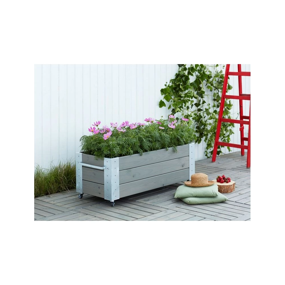 Plus A/S Plus Cubic Blomsterkasse - 18261-18 Gråbrun 4 Plus A/S Plus Cubic Blomsterkasse - 18261-18 Gråbrun - Billede 2