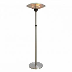 HORTUS Terrassevarmer Gulvmodel Med Teleskop 900/1200/2100 W, HA, Sølv