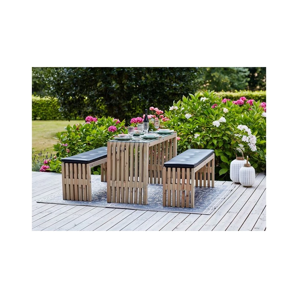 Plus A/S Plus Rustik Trallebænk Design - 19537-12 Drivtømmerfarve 4 Plus A/S Plus Rustik Trallebænk Design - 19537-12 Drivtømmerfarve - Billede 2