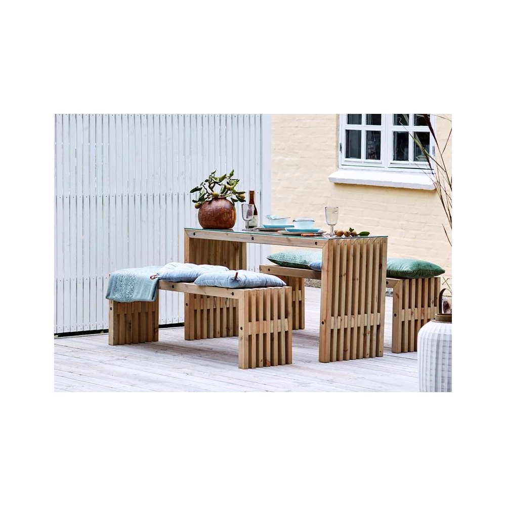 Plus A/S Plus Rustik Trallebænk Design - 19537-12 Drivtømmerfarve 5 Plus A/S Plus Rustik Trallebænk Design - 19537-12 Drivtømmerfarve - Billede 3