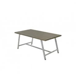 Plus A/S Plus Royal Plankebord 177cm Havebord Gråbrun 185670-18